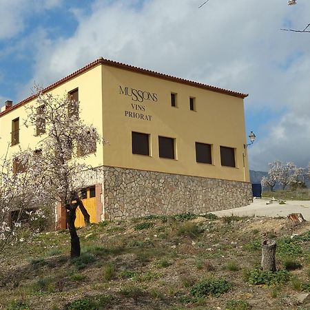 Hostal Restaurant Mussons Vins Poboleda Esterno foto
